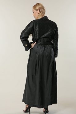 MOILASR2111 3 Black Uniquely styled Abaya