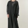 Black Wrap around Abaya