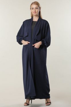 Navy Abaya with Pockets