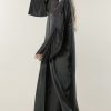 Ruffle Open Abaya
