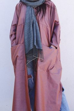 YTL 000036 3 Dusty Pink Abaya