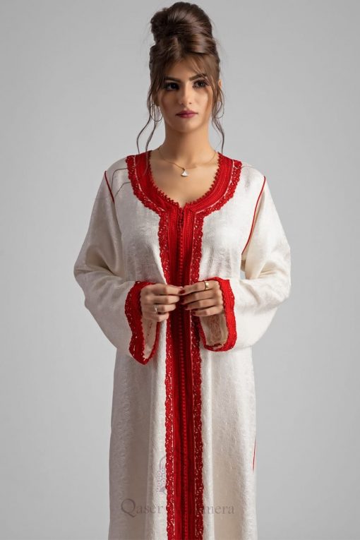 White Jalabiya Dress