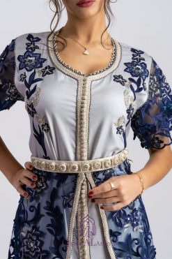 QAA 000010 3 Lace Kaftan Wedding Dress