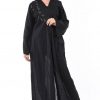 Sheer Linen Abaya