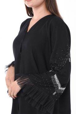 MOIS3131 3 Embellished Abaya