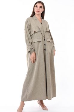 Trench Coat Abaya
