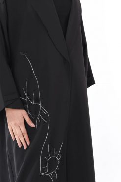 MOIS3122 3 Jacket Abaya