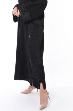 MOIS3116 3 Patchwork Abaya