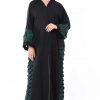 Criss-cross Abaya Design