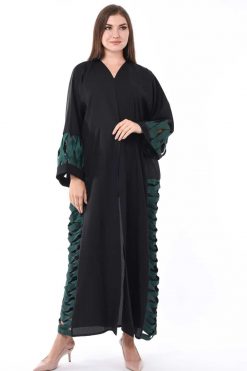 Criss-cross Abaya Design