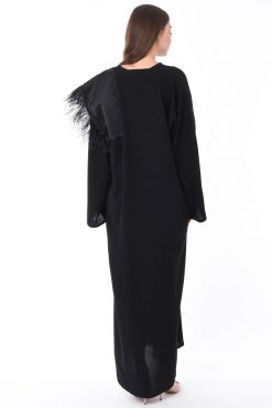 MOIS3106 4 Large Pocket Abaya