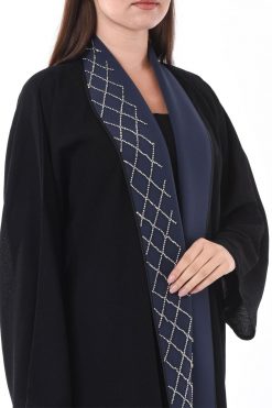 Contrast Panel Abaya 6 MOIS3105 3 Contrast Panel Abaya
