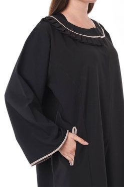 MOIS3097 3 Pocket Abaya