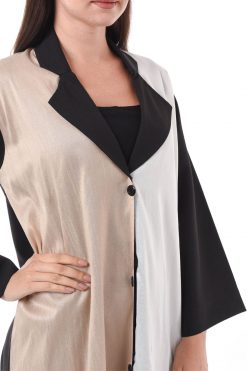 MOIS3091 3 Multicolored Abaya