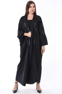 Pleated Abaya Style