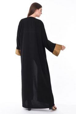 عباية مطرزة بالخرز 7 MOIS3071 4 Beadwork Abaya