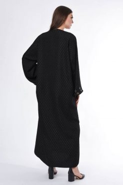 MOIS3064 4 Jacquard Abaya Design