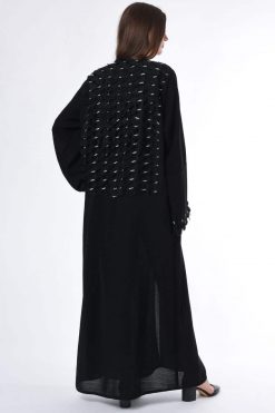 MOIS3063 4 Checkered Abaya