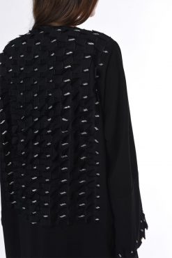 MOIS3063 3 Checkered Abaya
