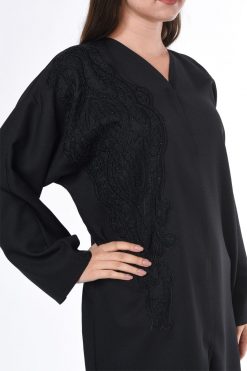 MOIS3058 3 Abaya Online Black