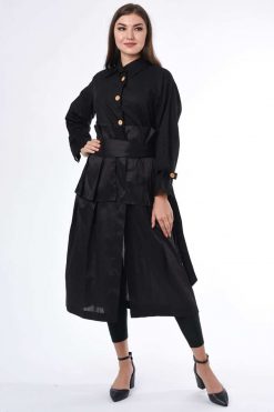 Black Belt Abaya