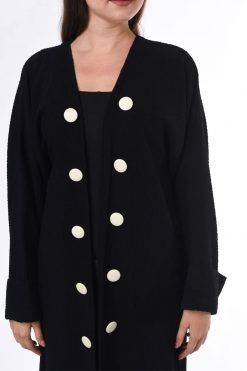 Modest Coat Abaya 7 MOIS3036 4 Modest Coat Abaya