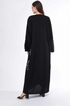 MOIS3026 4 Embroidery Abaya New Dubai