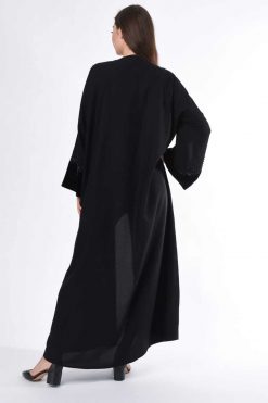 MOIS3018 4 Black Abaya Dubai Online