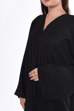 MOIS3016 3 Crepe Abaya Online