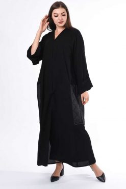 Embroidery Black Abaya Dubai