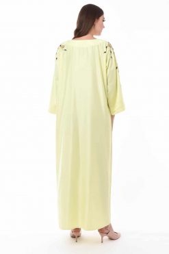 Yellow Kaftan Ladies 7 MOIS3150 4 Yellow Kaftan Ladies