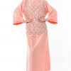 Peach Color Kaftan