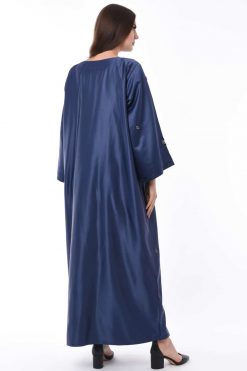 MOIS3140 4 Navy Kaftan Jalabiya