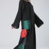 Colored Block Abaya