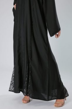 MOIHA40112 4 Mesh Panelling Abaya