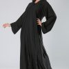Mesh Panelling Abaya 8 Mesh Panelling Abaya