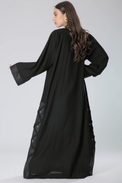 MOIHA40107 3 Sequins Designer Abaya UAE