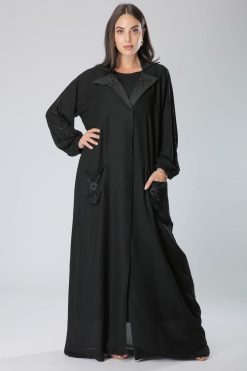 Coat Abaya with Embelllished