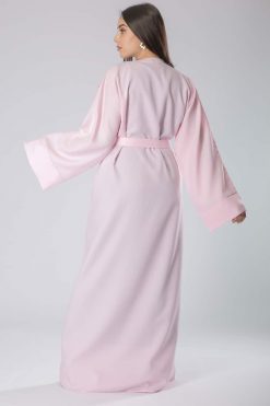 MOIHA40097 3 Pink Abaya Kaftan