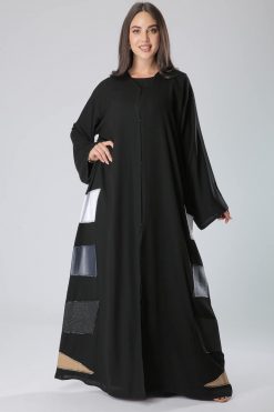 Multi Patches Elegant Abaya