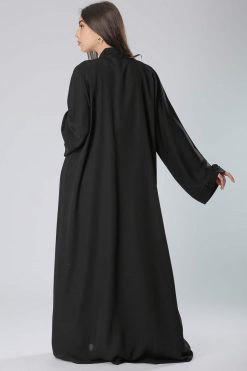 MOIKM40073 3 pearls abaya