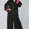 Open Abaya with Pockets