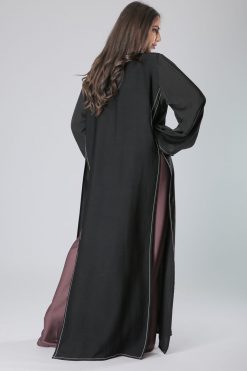 MOIAL40067 2 Multi-Cut Moistreet Abaya