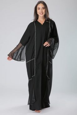 Sheer Layers Abaya