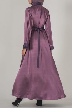 TFD KF 10010 4 Purple Kaftan Dubai -Toga