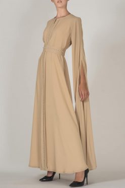 TFD KF 10015 4 Purple Kaftan Dubai -Toga