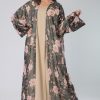 Floral Print Abaya
