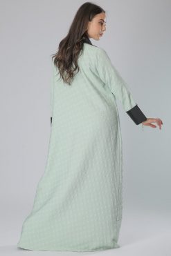 Mint Green Abaya 6 MOIAM40062 3 Mint Green Abaya