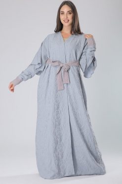 Flower Bow Abaya Dubai