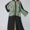 Olive Layer Abaya Dubai
